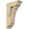 Ekena Millwork Legacy Traditional Rough Sawn Bracket w/ Offset Brace, Douglas Fir, 8"W x 20"D x 32"H BKT0806X20X32LEC01RDF - alternate 1
